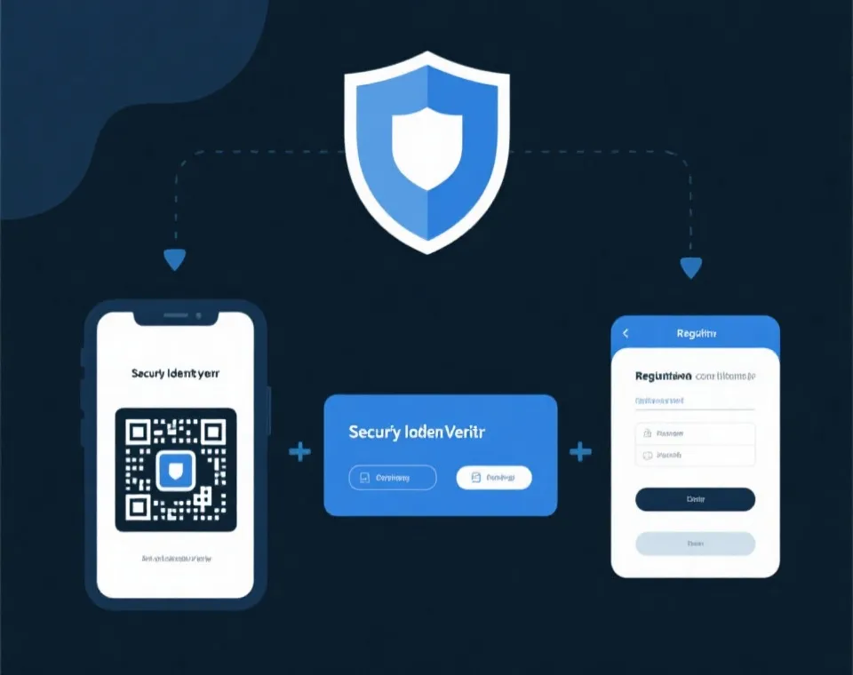 注册后进入验证流程示意图